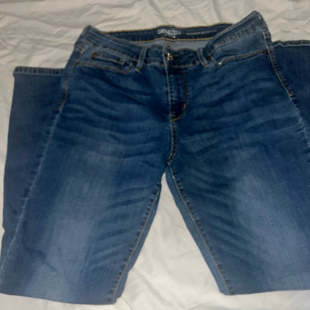 Denizen from Levi's Acid Wash Modern Boot Cut Leg Jeans Size 29x30